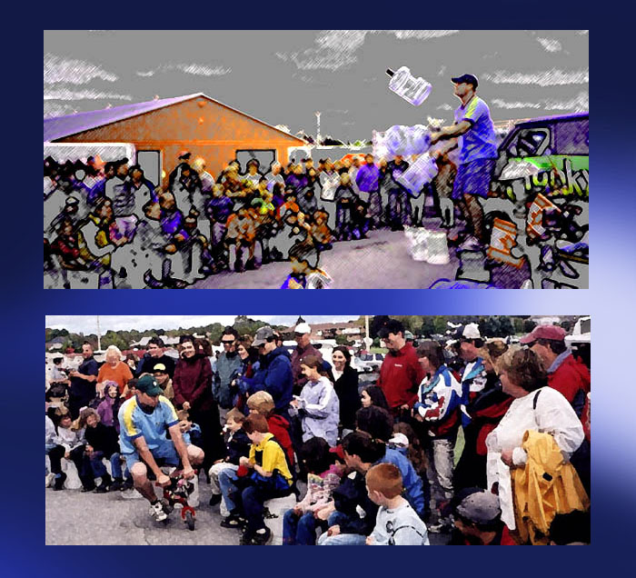JYS at the Carp Fair.