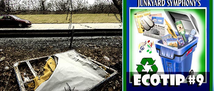 Roadside trash...yuck!