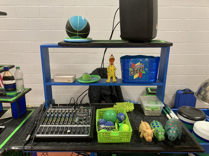 Juggle Toys/Sound Board Setup