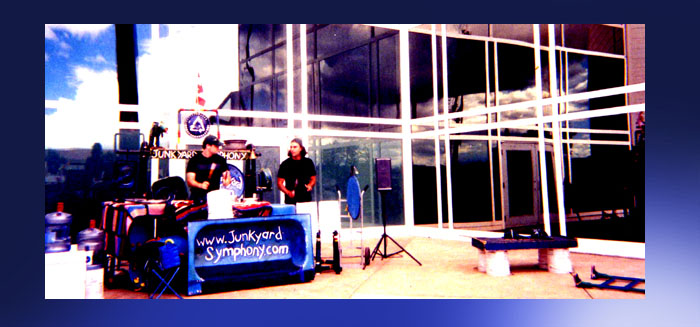 Junkyard Symphony in Edmonton.