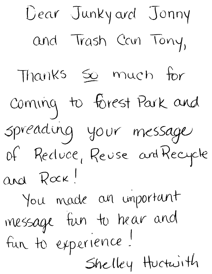 Huckwith Thank You!
