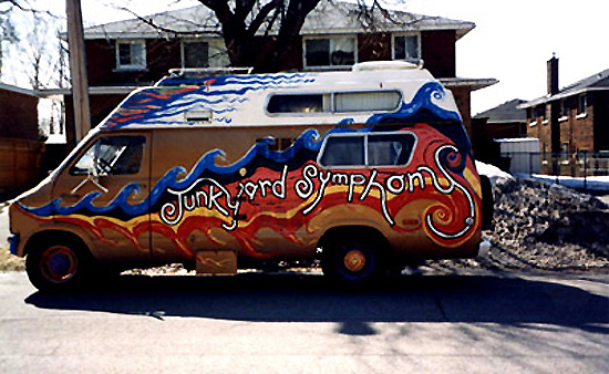 The Junkyard Symphony Van - aka: The JYSmobile!