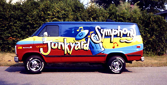 The Junkyard Symphony Van - aka: JYSmobile!