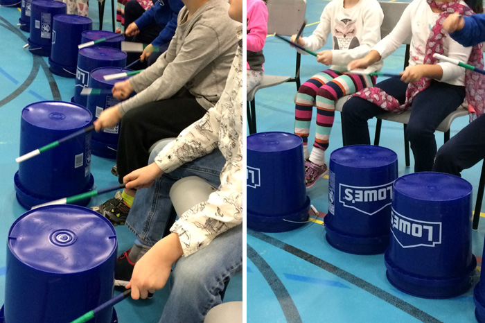 Junkyard Symphony's Online Rhythm and Recycling Workshop